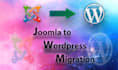 convert or migrate your html,shopify, joomla, psd, xd website into  wordpress