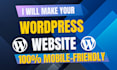 make your website mobile responsive, friendly, mobile optimized
