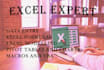 do excel data entry, excel modelling, typing, copy paste