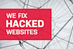 fix malware infected websites