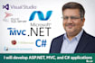 build modern dot net core web apps with mvc and razor