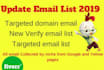 collect targeted email list for your business