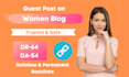 do guest post on 58k traffic women blog