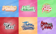 custom lettering logo and brandbook guidelines