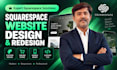 design or redesign a squarespace website