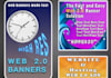 create 2 Professional Web Banners