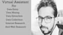 do data entry, data scrapping and web research