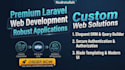develop, update and fix your laravel applications