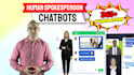 create a human spokesperson chatbot for your website