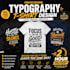 do typography t shirt design