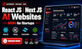 build a react js next js ai website or mvp for startups