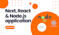 build react, next, and nodejs applications