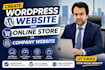 create wordpress website and store, shoping cart