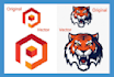 vector trace redraw logo or images