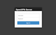 setup and configure web based openvpn server