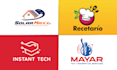 create new business logo or edit, redesign, update, or vectorize existing design