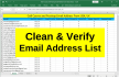 do clean and verify your email list