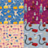 design repeat pattern for scarf design and baby products