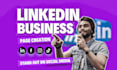 set up and revamp linkedin business pages for online marketing