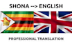 translate english to shona