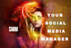 be your social media manager and content creator, plus bonus