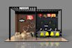 do creative 3d stall design