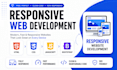 build responsive HTML CSS bootstrap websites