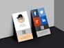 make professional business cards and stationary items