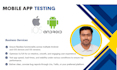 ensure your ios and android apps are bug free for a seamless user experience