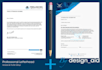 design professional letterhead in microsoft word