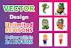 do any type of vector design