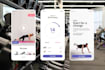 create a modern mobile app ui ux design in figma