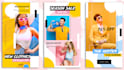 do stunning story video ads promotional for fb and instagram