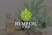 do creative cannabis cbd oil hemp and natural logo design