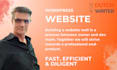 build a wordpress website incl domain and hosting in dutch nederlands
