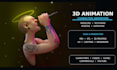 animate stylized 3d characters for videos or games