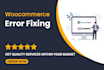 fix your woocommerce website issues