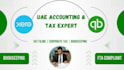 handle your uae bookkeeping, vat return and corporation tax filing