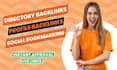 do 50 high pr backlinks, link building SEO service