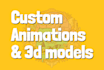 make 3d model and animations