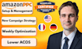 build and manage an amazon PPC strategy for your struggling product