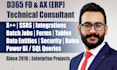 do microsoft dynamics ax and d365 fo customization