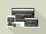 convert psd to HTML CSS responsive bootstrap