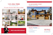 do featured sheet design for real estate broker, agent