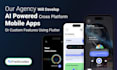 develop ai powered cross platform mobile apps or custom features using flutter