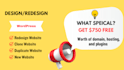 create wordpress blog website