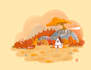draw whimsical children book illustration