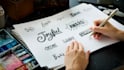 do creative and traditional english calligraphy
