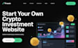 build crypto investment website in 24 hours