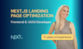 design and build a high converting nextjs landing page